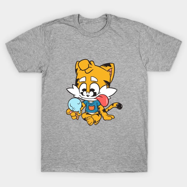 Little Tiger Dude - Stay Cool T-Shirt by ADove11